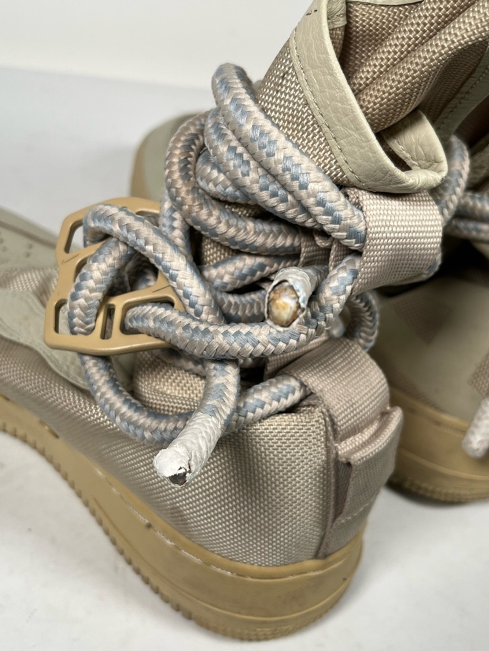 Nike SF Air Force 1 High Rattan Boot Sneakers Men’s Size 10.5 AAT128-200 - Picture 13 of 13
